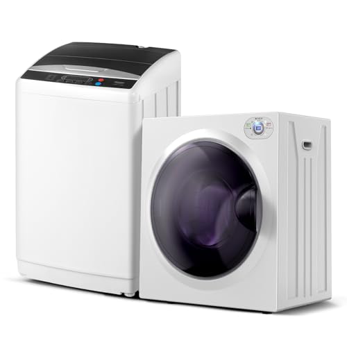 ROVSUN Washer Dryer Set