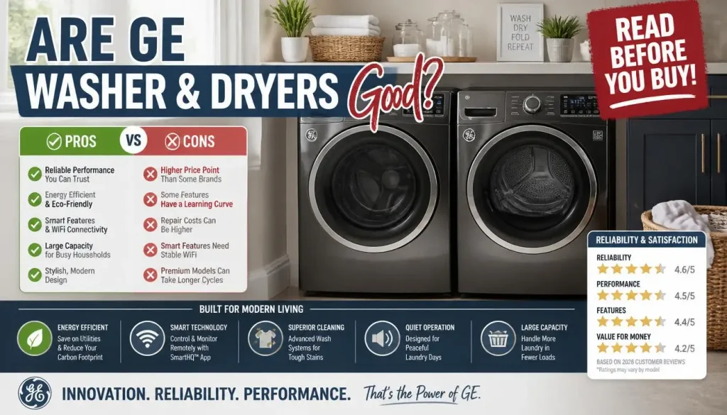 Are GE Washer and Dryers Good