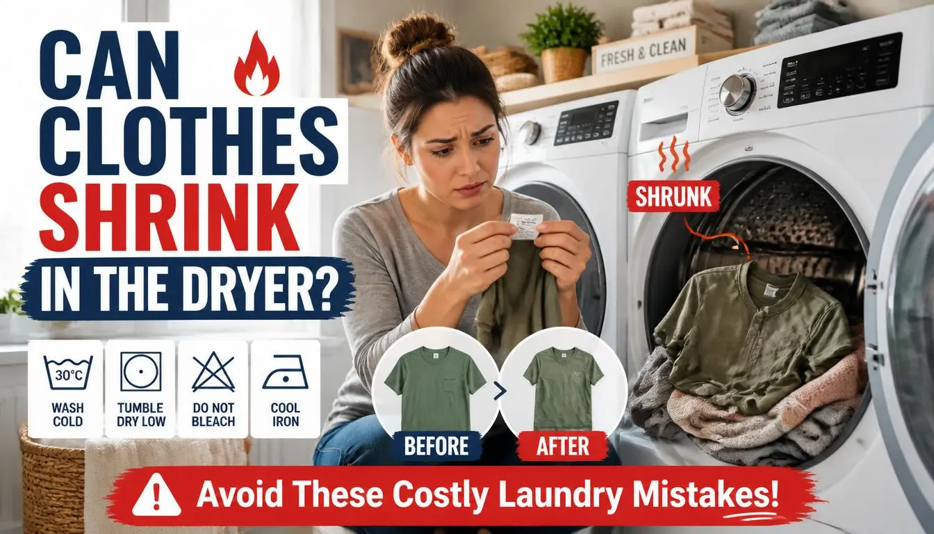 Can Clothes Shrink in Dryer