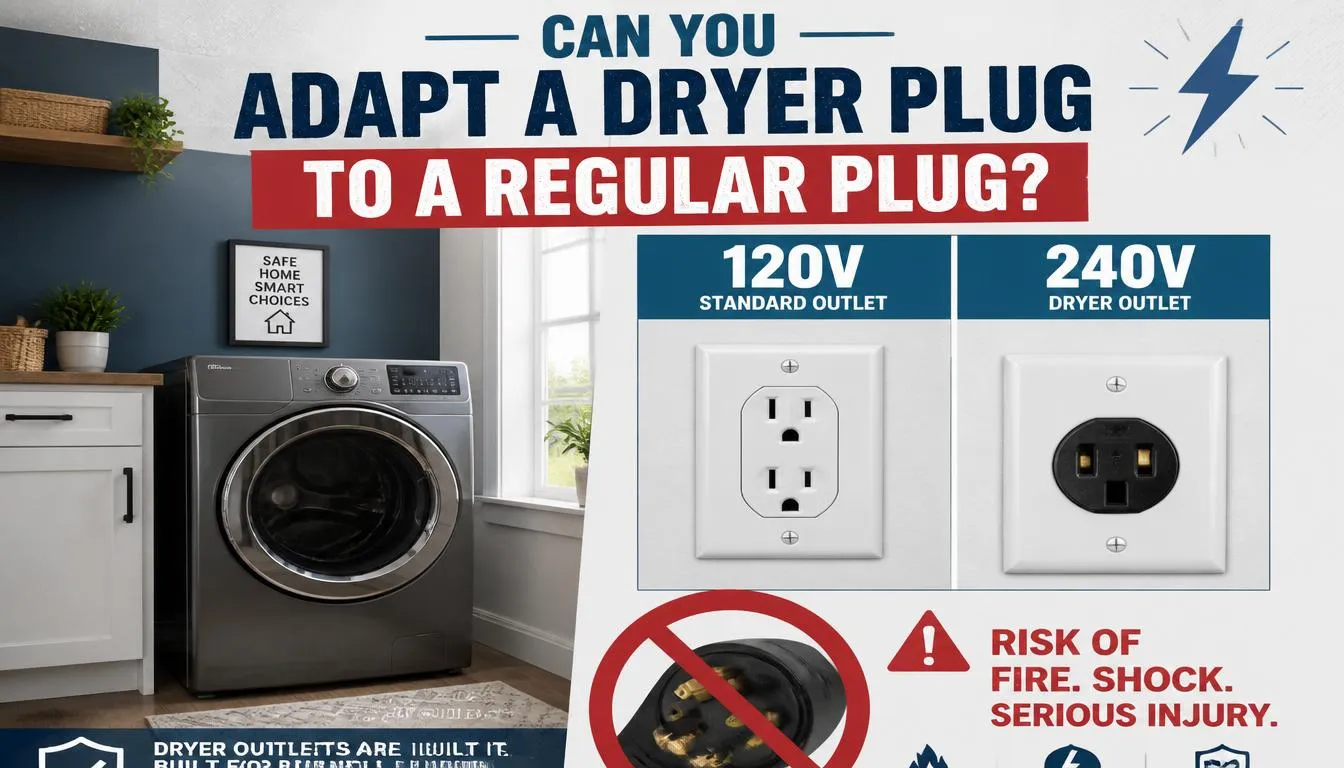 Can You Adapt Dryer Plug to Regular Plug What You Need to Know