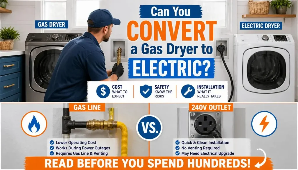 Can You Convert a Gas Dryer to Electric What You Need to Know