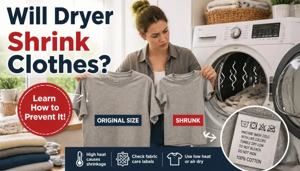 Will Dryer Shrink Clothes