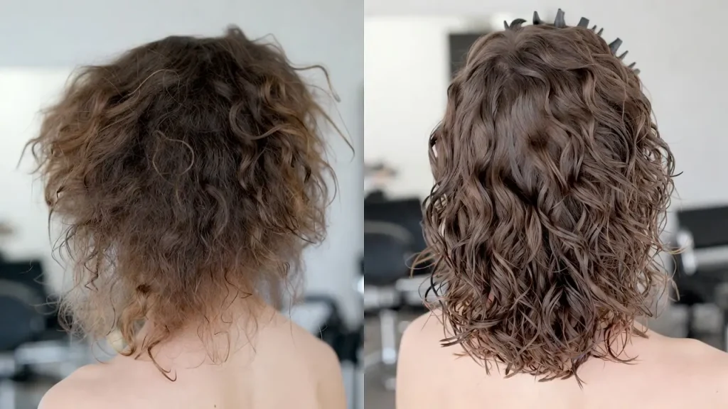 frizzy hair