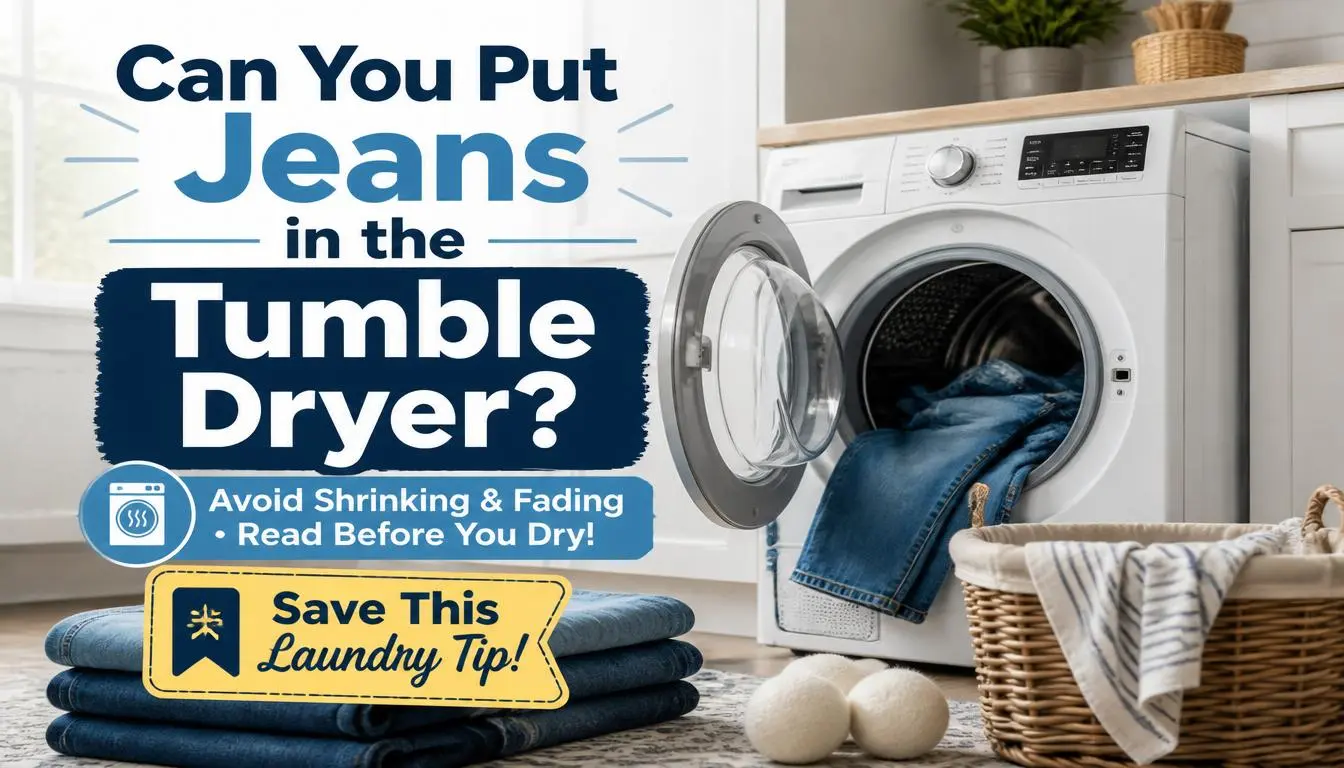 Can You Put Jeans in the Tumble Dryer What You Need to Know