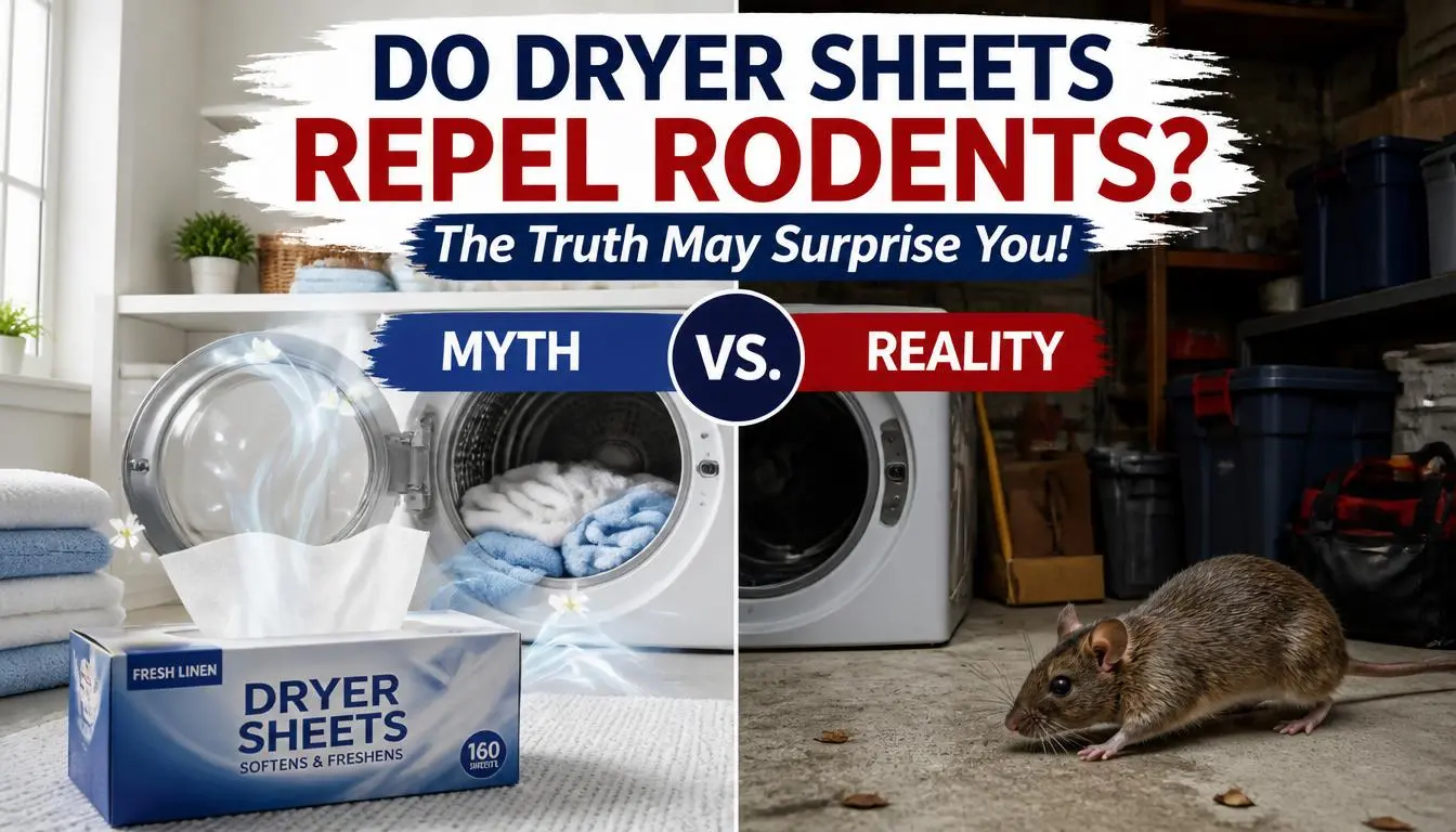 Do Dryer Sheets Repel Rodents