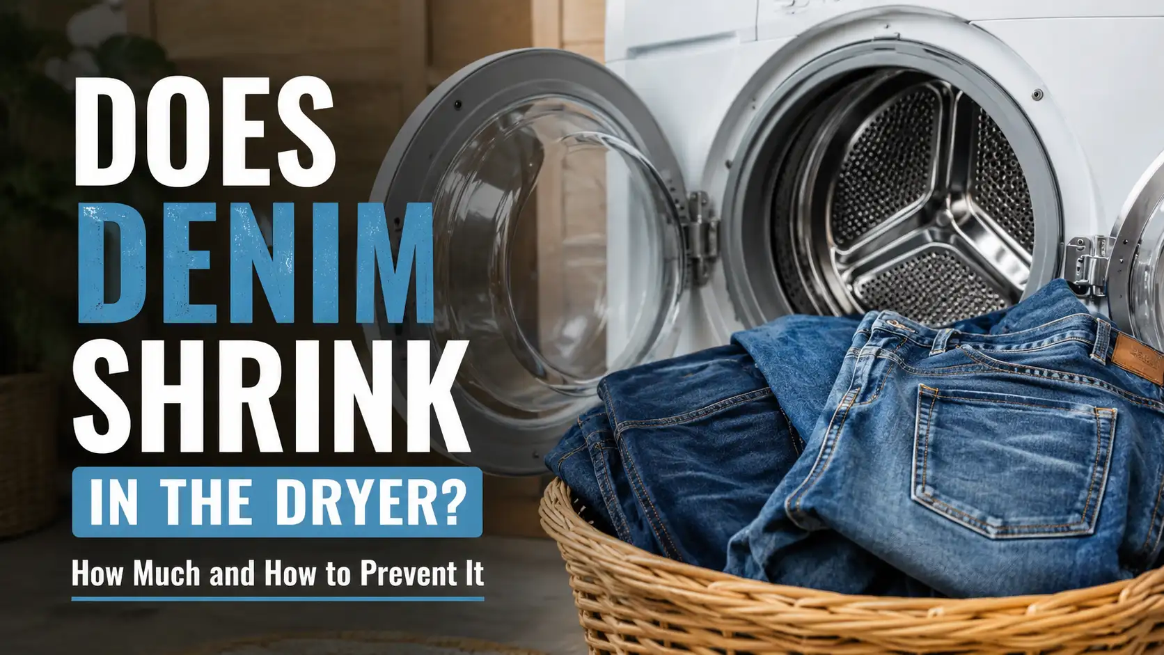 Does Denim Shrink in the Dryer