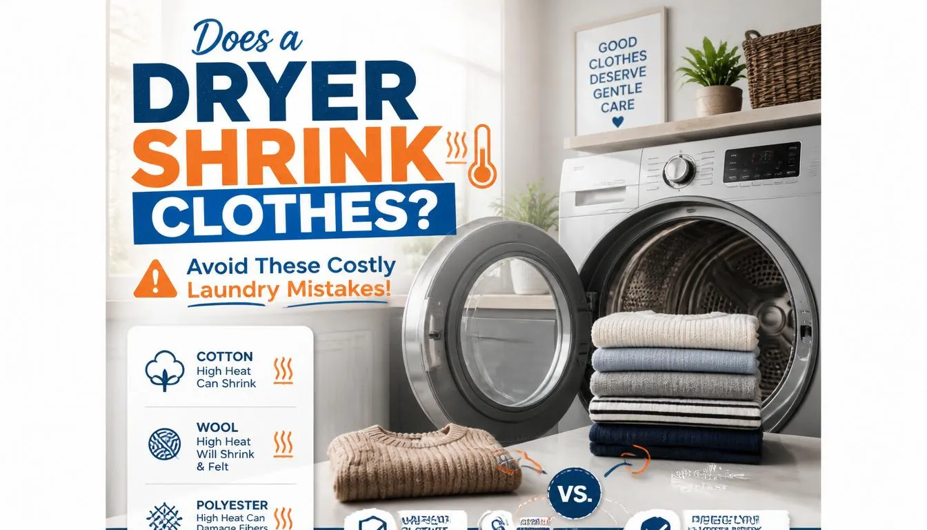 Does a Dryer Shrink Clothes