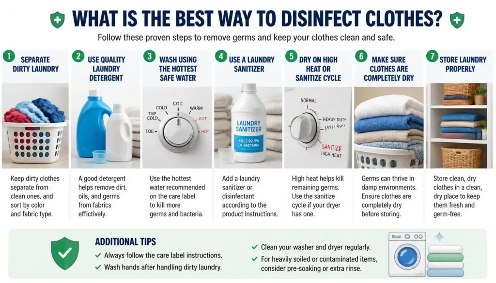 What Is the Best Way to Disinfect Clothes