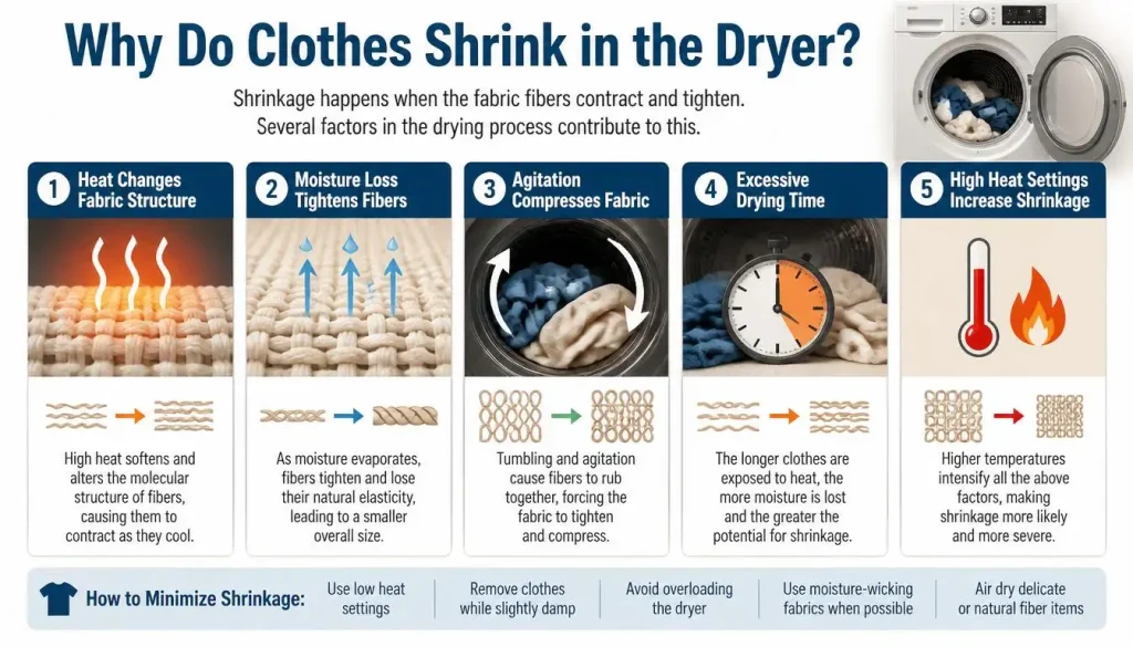 Why Do Clothes Shrink in the Dryer